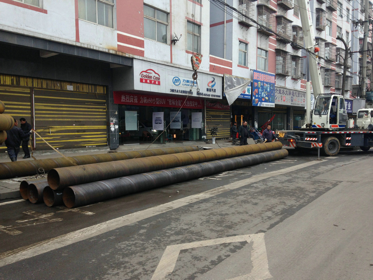 螺旋鋼管及鍍鋅管道安裝 螺旋鋼管及鍍鋅管道安裝